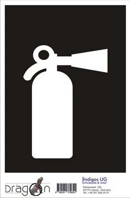 Produktbild von Aufkleber / Autoaufkleber - JDM / Die cut / Auto / OEM - Feürlöscher 160x120mm gold - Heckscheibe / Heckscheibenaufkleber