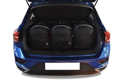 Produktbild von Vw T-Roc 2017+ Kofferraumtaschen Set 3 Stk