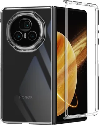 Produktbild von Avizar, Stoßfeste Schutzhülle für Honor Magic V3 Harte Polycarbonat-Hülle, Transparent