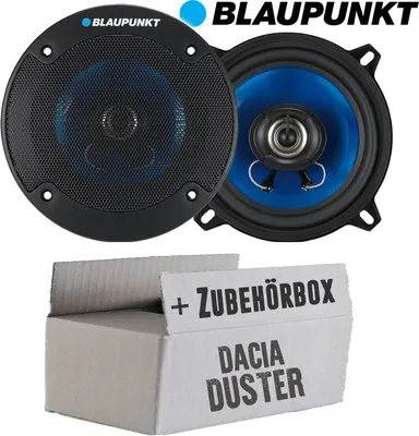 Produktbild von Dacia Duster - Lautsprecher Boxen Blaupunkt ICx542 - 13cm 2-Wege Auto Einbauzubehör - Einbauset