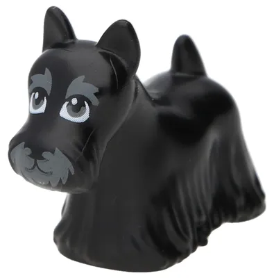 Image de LEGO Chien LEGO Terrier – Noir (83188pb01) – Neuf