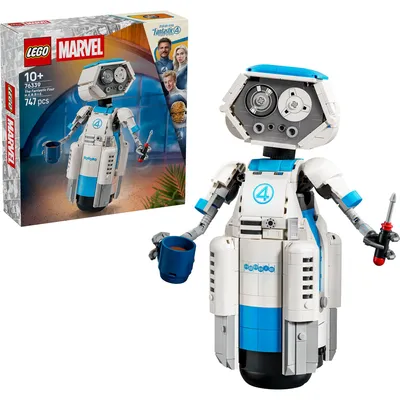 Obrázok produktu pre LEGO Fantastická 4: H.E.R.B.I.E., Stavebnica, 10 rok / roky, Plast, 747 kusov, 783 g
