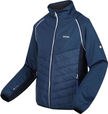 Produktbild von Regatta Steren Hybrid Softshelljacke für Herren mit abnehmbaren Ärmeln, Größe:3XL, Farbe:Blau