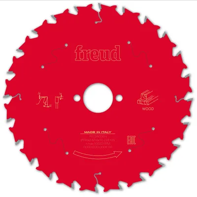 Image de Lame pour scie circulaire portative FREUD - Ø190 2,4/1,6 AL30 Z24 BA 15° - F03FS09717 -FR13W006H