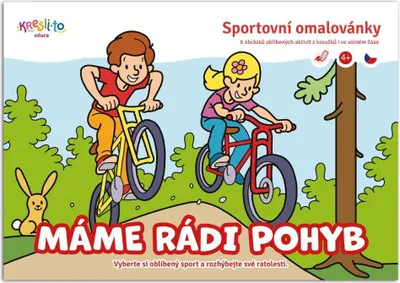 Zdjęcie produktu dla Lubimy ruch - Kolorowanka sportowa A5