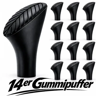 Produktbild von 14 Nordic Walking Gummipuffer Pads Asphaltpads Ersatzfüße Trekking Wandern