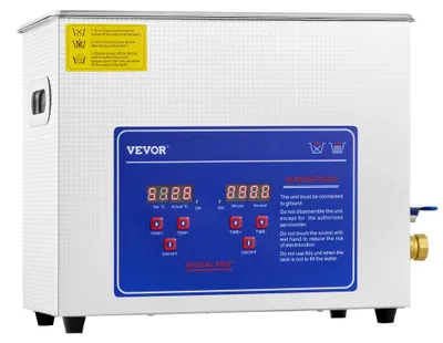 Productafbeelding van Ultrasoonreiniger Digitale Timer - 6 Liter Inhoud - 200 Watt Vermogen