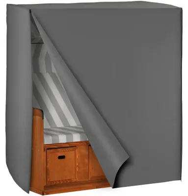 Produktbild von tectake® Schutzhülle für Strandkorb mit 2 Reißverschlüssen 120 x 80 x 145 cm
