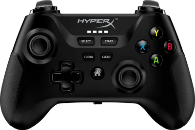 Zdjęcie produktu dla Clutch – bezprzewodowy kontroler gier (czarny) – urządzenia mobilne i komputery, Gamepad, Android, Bezprzewodowy, USB, USB Typu-A, USB Type-C, Czarny