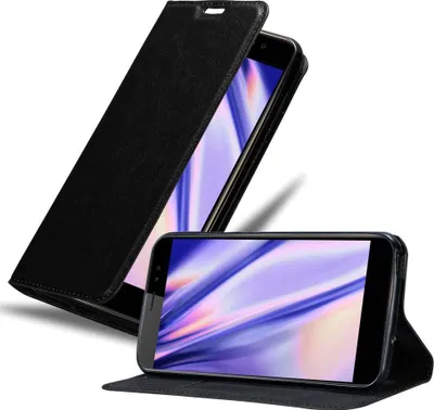 Zdjęcie produktu dla Etui Cadorabo do ZTE Nubia N1 LITE z czarną obudową ochronną na telefon komórkowy z magnetycznym zamknięciem