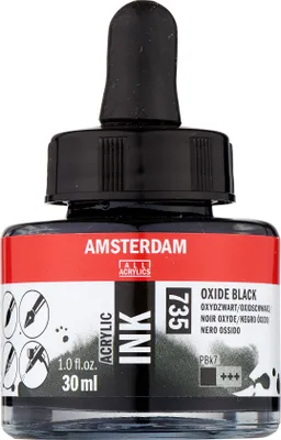 Produktbild von Amsterdam 17207350, Schwarz, 30 ml, 1 Stück(e), Oxide Black