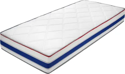 A mattress is shown on a white background.