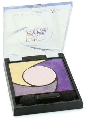 Zdjęcie produktu dla Maybelline Big Eyes 05 Luminous Purple, fioletowy, jasny fiolet, 4 odcienie, Włochy, 51 mm, 65 mm