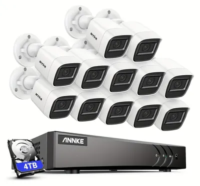Obrázek produktu pro Systém bezpečnostních kamer – Kamerový dohled – CCTV kamera – Bezpečnostní kamera – 16kanálový systém