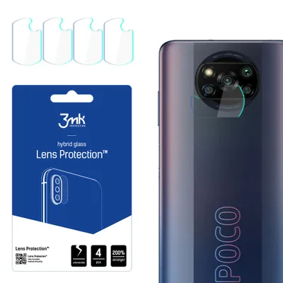 Zdjęcie produktu dla 3MK Lens Protection, POCO X3 Pro, 1 szt.