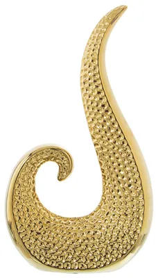 Keramikfigur gold 22x8,5x39 cm