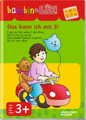 Produktbild von LÜK Bambino. Das kann ich mit 3!