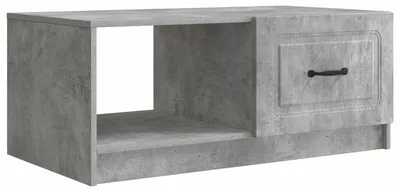 Obrázok produktu pre Konferenčný stolík Betónovo sivá 90 x 50 x 37 cm
