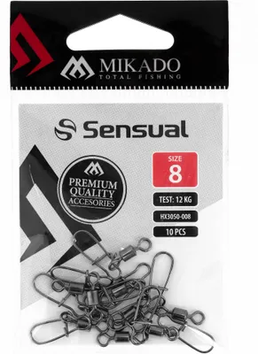 Obrázek produktu pro Mikado Obratlík Rolling S Karabinou Fastlock  Bn 5Ks 8