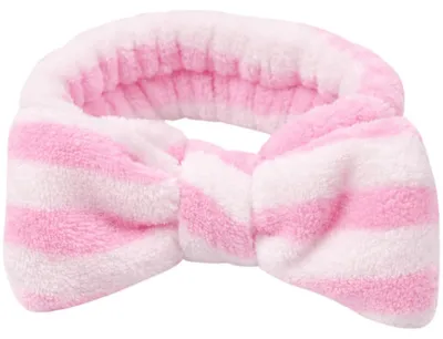Immagine prodotto di Fascia per capelli cosmetica ECARLA con fiocco, rosa, 1 pezzo