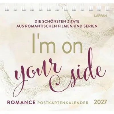 Obrázok produktu pre Kalendár s romantickými pohľadnicami na rok 2027 – Som tu pre vás