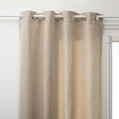 Produktbild von Fenstervorhang, Leinen-Optik, Polyester, 260 x 140 cm
