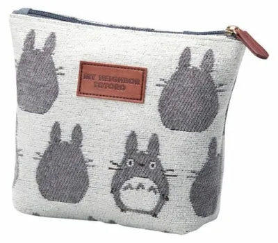 Image de Etui z Sylwetką Totoro - Wysokiej Jakości Pojemnik 17x22x6 cm