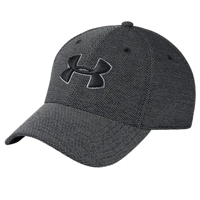Obrázok produktu pre Under Armour Heathered Blitzing 3.0, Dospelý, Samec, Šiltovka, Čierna, Čiapka, 56 - 58 cm