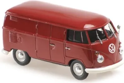 Produktbild von Maxichamps 940052201 Volkswagen VW T1 Transporter rot 1963 Maßstab 1:43 Modellauto