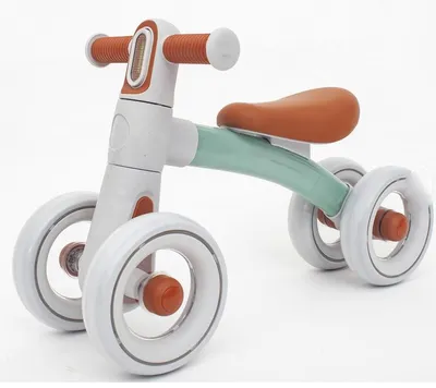 Imagen del producto de Bicicleta de equilibrio de 4 ruedas para niños, ultraligera, duradera y cómoda