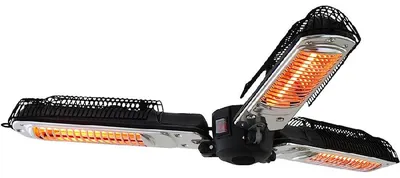 Produktbild von Elektrischer Heizstrahler für Sonnenschirm - hängend - Ø 1000mm - Höhe 850mm