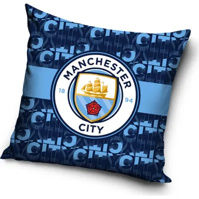Obrázek produktu pro Povlak na polštářek Manchester City Letters