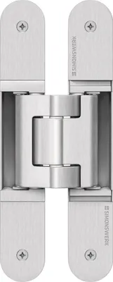 Produktbild von Türband TECTUS TE 540-FR 3D, verdeckt, silberfärbig beschichtet Inhalt: 2 Stück