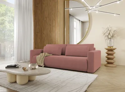 Produktbild von Sofa 3-Sitzer mit Schlaffunktion CHAIRA Stoff Curio Rose