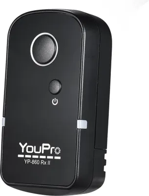 Image de YouPro YP-860 DC2 Télécommande sans fil 2,4 GHz (émetteur et récepteur) 16 canaux pour Nikon D5000, D750, D7100, D7200, D7000, D600, D610, D5500, D3300, D3200