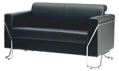 Produktbild von Sofa 2-Sitzer Couch Polster Leder Designer 2 Sitzer Couchen Polster Sitz