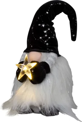 Produktbild von Wichtel mit LED 25cm (37cm) Dekofigur Weihnachten