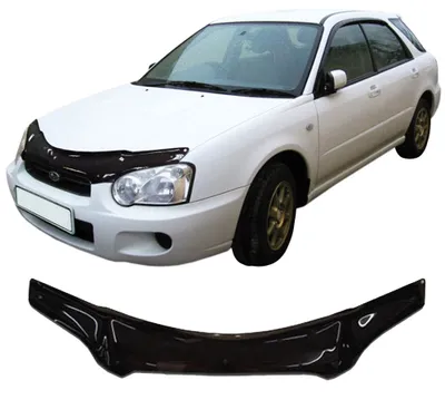 Image de Bra Capot Déflecteur Protection Pour Subaru Impreza 2003-2006, Aérodynamique, Assemblage Facile, Aucun perçage requis