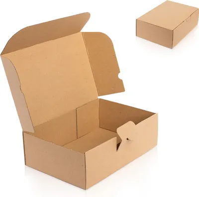 Produktbild von WPTrading - 100 Stück DHL Kleinpaket Karton 1-wellig 240 x 160 x 75 mm Wellpappe - Versandkarton & Faltkarton für Warenversendung