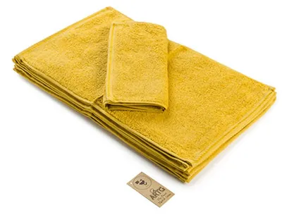 Produktbild von A&R 005.50 | Gästetuch Guest Towel / 30 x 50 cm - Farbe: Mustard - Größe: 30 x 50 cm