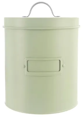 Imagen del producto de Contenedor de almacenamiento - Lata de metal - 3,3 litros - Verde