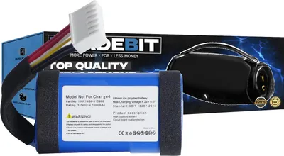 Produktbild von Akku für JBL CHARGE 4 ID998 Lautsprecher 7800mAh 3,7V