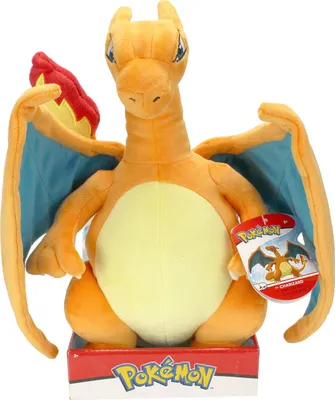 Produktbild von Pokémon Plüsch-Tier Glurak 28 x 40 cm in Geschenkbox