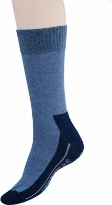 Produktbild von Camano 2er Pack Unisex Sport Socken blau, 6535103/43-46