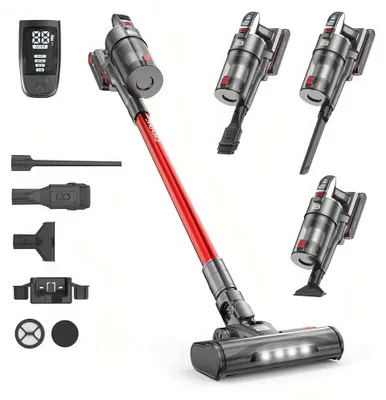 Immagine prodotto di Aspirapolvere senza fili - Aspirapolvere a bastone - Aspirapolvere portatile - Aspirapolvere senza sacco - Aspirapolvere cordless