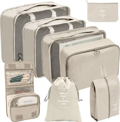 Damen Handtaschen-Organizer Aus Filz - Mehrere Taschen Mit Reißverschluss - Ordnung Für Jede Tasche