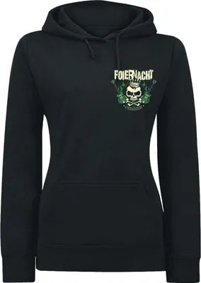 Produktbild von Foiernacht -Guitar - Girl-Kapuzenpullover