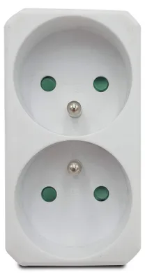 Obrázek produktu pro VELAMP zásuvková rozdvojka ADAT-FR-1