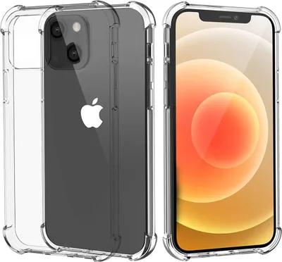 Image de Housse pour iPhone 13 - Housse antichoc transparente pour téléphone portable, résistante aux rayures, ultra fine Phonillico®