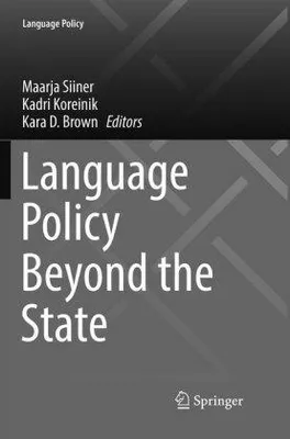 Image de Language Policy Beyond the State